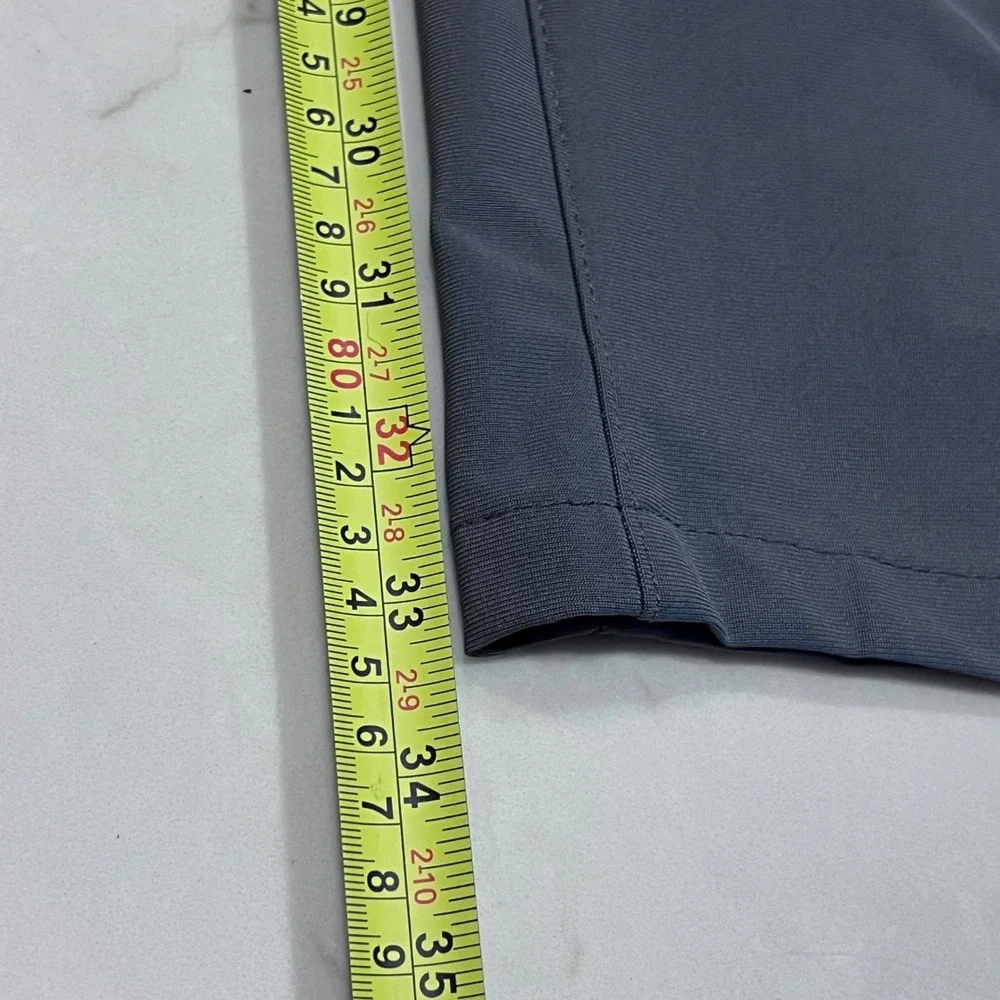 All in Motion Men Golf Pants Gray Flat Front Stretch‎ Performance 34x34 NWT
